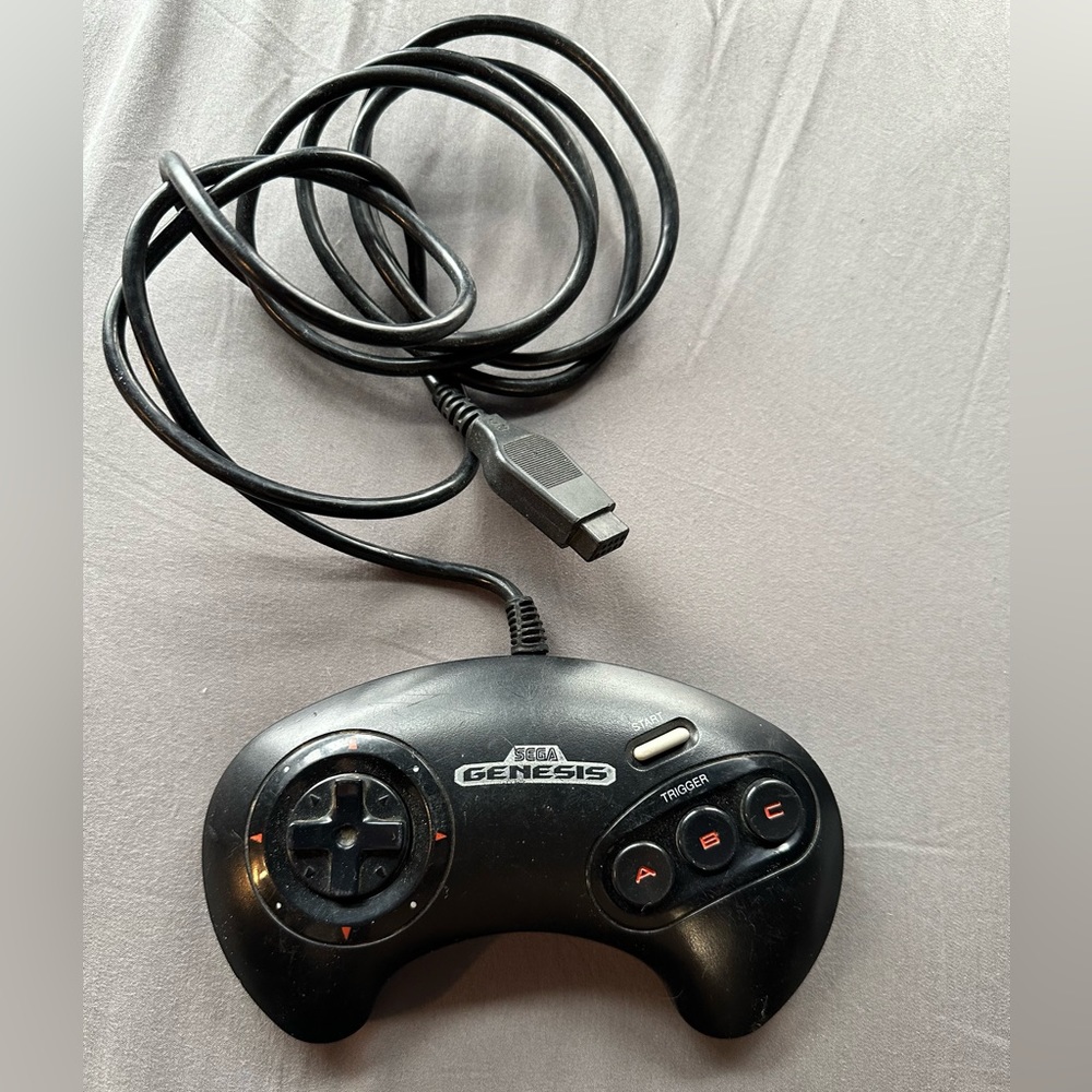Original Vintage Sega Genesis 3 Button Controller